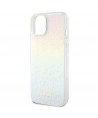 Guess IML Faceted Mirror Disco Iridescent case for iPhone 15 - multicolored