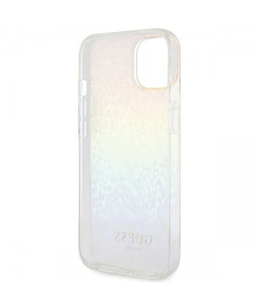 Guess IML Faceted Mirror Disco Iridescent case for iPhone 15 - multicolored