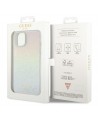 Guess IML Faceted Mirror Disco Iridescent case for iPhone 15 - multicolored