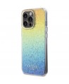 Guess IML Faceted Mirror Disco Iridescent case for iPhone 15 Pro Max - multicolored