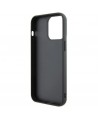 Guess Sequin Script Metal case for iPhone 15 Pro Max - black