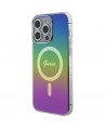 Guess IML Iridescent MagSafe case for iPhone 15 Pro - black