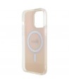Guess IML Iridescent MagSafe case for iPhone 15 Pro - pink