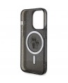 Karl Lagerfeld Karl&Choupette Glitter MagSafe case for iPhone 15 Pro - black