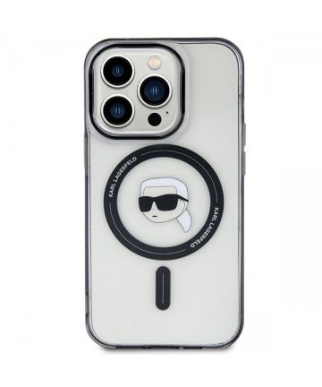 Karl Lagerfeld KLHMP15LHKHNOTK case for iPhone 15 Pro - transparent