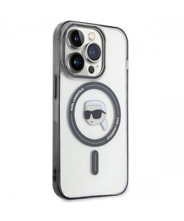 Karl Lagerfeld KLHMP15LHKHNOTK case for iPhone 15 Pro - transparent