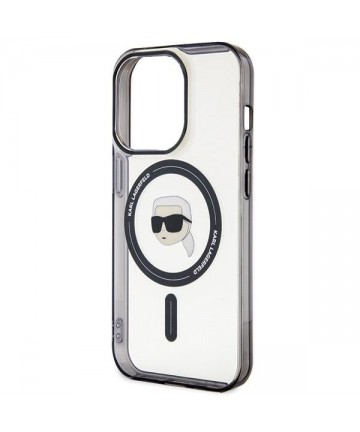 Karl Lagerfeld KLHMP15LHKHNOTK case for iPhone 15 Pro - transparent