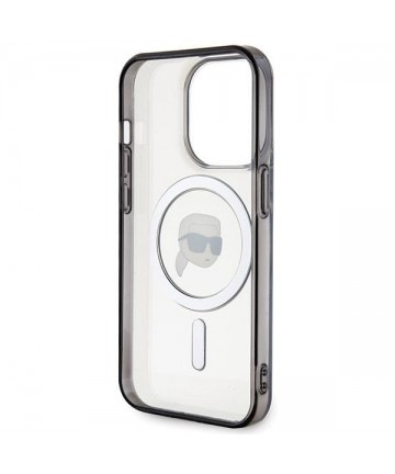 Karl Lagerfeld KLHMP15LHKHNOTK case for iPhone 15 Pro - transparent