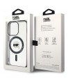 Karl Lagerfeld KLHMP15LHKHNOTK case for iPhone 15 Pro - transparent