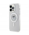 Karl Lagerfeld IML Choupette MagSafe case for iPhone 15 Pro Max - transparent