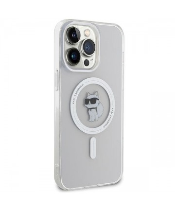 Karl Lagerfeld IML Choupette MagSafe case for iPhone 15 Pro Max - transparent