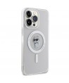 Karl Lagerfeld IML Choupette MagSafe case for iPhone 15 Pro Max - transparent