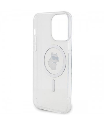 Karl Lagerfeld IML Choupette MagSafe case for iPhone 15 Pro Max - transparent