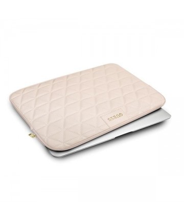 Guess Quilted cover for a 13" laptop - pink