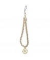 Guess pendant GUTSAS4P Phone Strap pink/pink Chain Metal 4G Charm