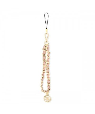 Guess pendant GUTSAS4P Phone Strap pink/pink Chain Metal 4G Charm