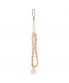 Guess pendant GUTSAS4P Phone Strap pink/pink Chain Metal 4G Charm