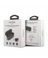 Guess GUTWST31EK TWS Bluetooth headphones + docking station - black