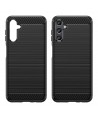 Carbon Case for Samsung Galaxy A14 5G flexible silicone carbon cover black