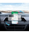 Joyroom Car Magnetic Holder Qi Wireless Inductive Charger 15W (MagSafe Compatible for iPhone) Black (JR-ZS240)