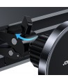 Joyroom Car Magnetic Holder Qi Wireless Inductive Charger 15W (MagSafe Compatible for iPhone) Black (JR-ZS240)