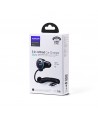 Joyroom JR-CL07 72W 3-in-1 Car Charger with 1.6m USB-C Cable – Black