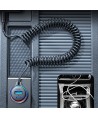 Joyroom JR-CL07 72W 3-in-1 Car Charger with 1.6m USB-C Cable – Black
