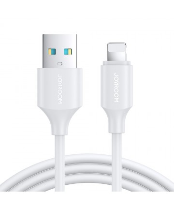 Joyroom USB Charging / Data Cable - Lightning 2.4A 1m White (S-UL012A9)