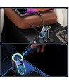 Joyroom Fast Car Charger 4in1 USB-A QC3.0 / 2xUSB-C PD 150W Black (JR-CL21)