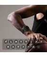 Joyroom Classis Series JR-FC1 smartwatch with call answering function / IP68 protection - gray