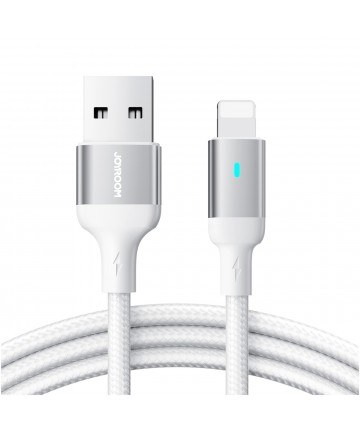 Joyroom cable USB - Lightning 2.4A A10 Series 1.2 m white (S-UL012A10)