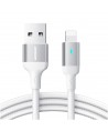 Joyroom Extraordinary Series A10 USB-A / Lightning 2.4A cable 1.2 m - white