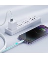 Joyroom Extraordinary Series A10 USB-A / Lightning 2.4A cable 1.2 m - white