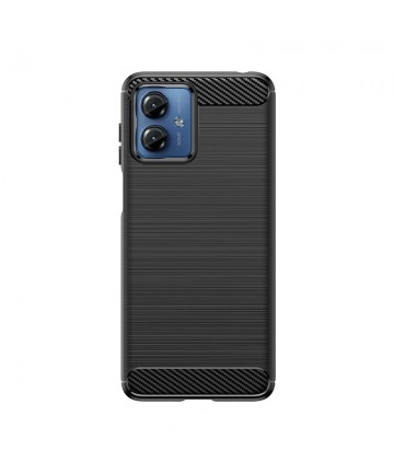 Carbon Case silicone case for Motorola G14 - black