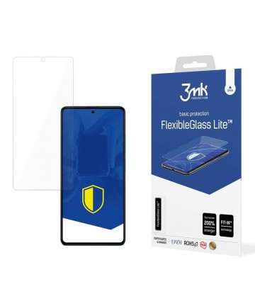 Tempered Glass for Xiaomi Redmi Note 12 Pro+ / Note 12 Pro hybrid flexi 6H 3mk FlexibleGlass Lite series