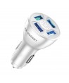 Wozinsky WCCAW 50W 4x USB-A QC car charger - white