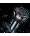 Wozinsky WCCAW 50W 4x USB-A QC car charger - white