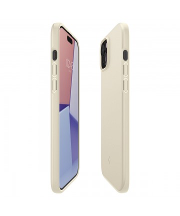 Spigen Thin Fit iPhone 15 Plus Case - Beige