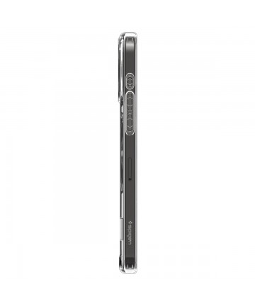Spigen Ultra Hybrid S MagSafe Case with Stand for iPhone 15 Pro - Transparent