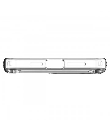 Spigen Ultra Hybrid S MagSafe Case with Stand for iPhone 15 Pro - Transparent