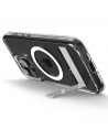 Spigen Ultra Hybrid S MagSafe Case with Stand for iPhone 15 Pro - Transparent