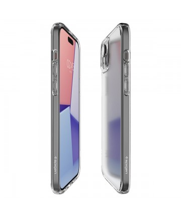 Spigen Ultra Hybrid Case for iPhone 15 Plus - Clear Matte