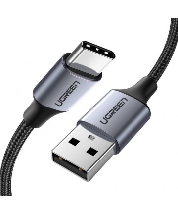 Ugreen cable USB cable - USB Type C Quick Charge 3.0 3A 2m gray (60128)