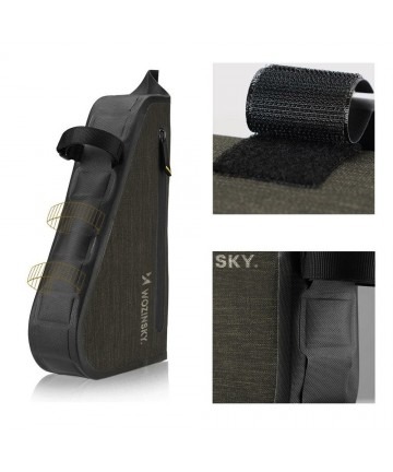 Wozinsky Bicycle Frame Bag 3.5L Gray (WBB15BK)