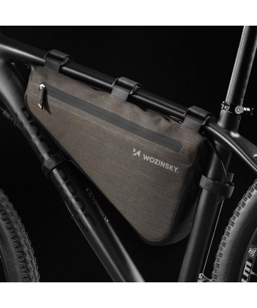 Wozinsky Bicycle Frame Bag 3.5L Gray (WBB15BK)