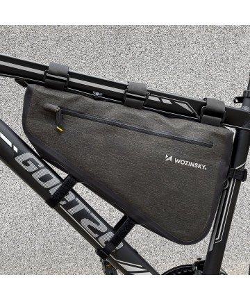 Wozinsky Bicycle Frame Bag 3.5L Gray (WBB15BK)