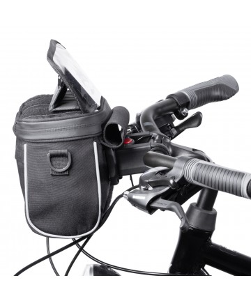 Wozinsky Handlebar Bag Bike Shoulder Bag Black (WBHBB-01)