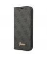 Guess GUBKP14XHG4SHK iPhone 14 Pro Max 6.7 "black / black book 4G Vintage Gold Logo
