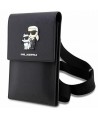 Karl Lagerfeld Handbag KLWBSAKCPMK black/black Saffiano Karl & Choupette