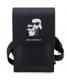 Karl Lagerfeld Handbag KLWBSAKCPMK black/black Saffiano Karl & Choupette